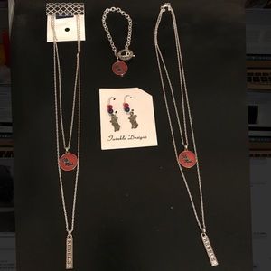 Ole Miss Jewelry Set